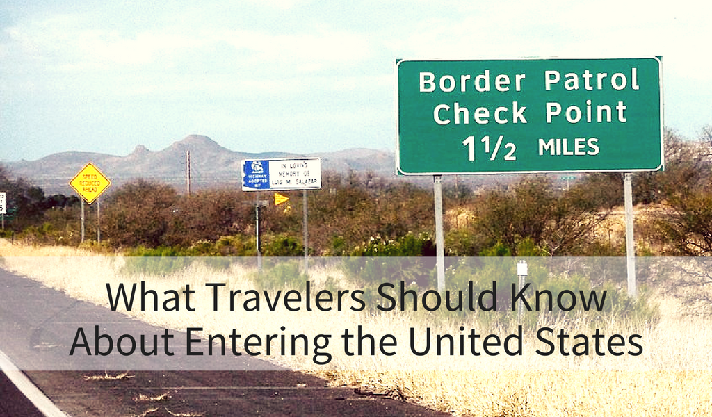 Beware of the red flags when you cross border to enter U.S