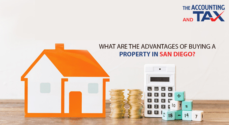 What are the advantages of buying a property in San Diego?