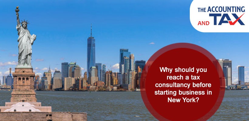 Why should you reach a tax consultancy before starting business in New York?
