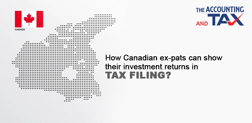 Canadian Expats can Show their Investment Returns in Tax Filing