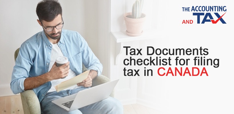 Tax Documents checklist for filing tax in Canada | Tax Consultant