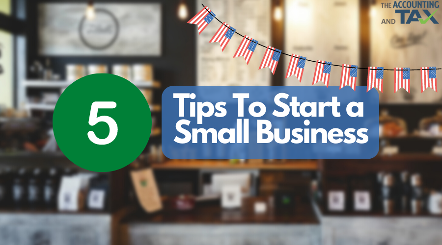 5 tips to start a small business in USa