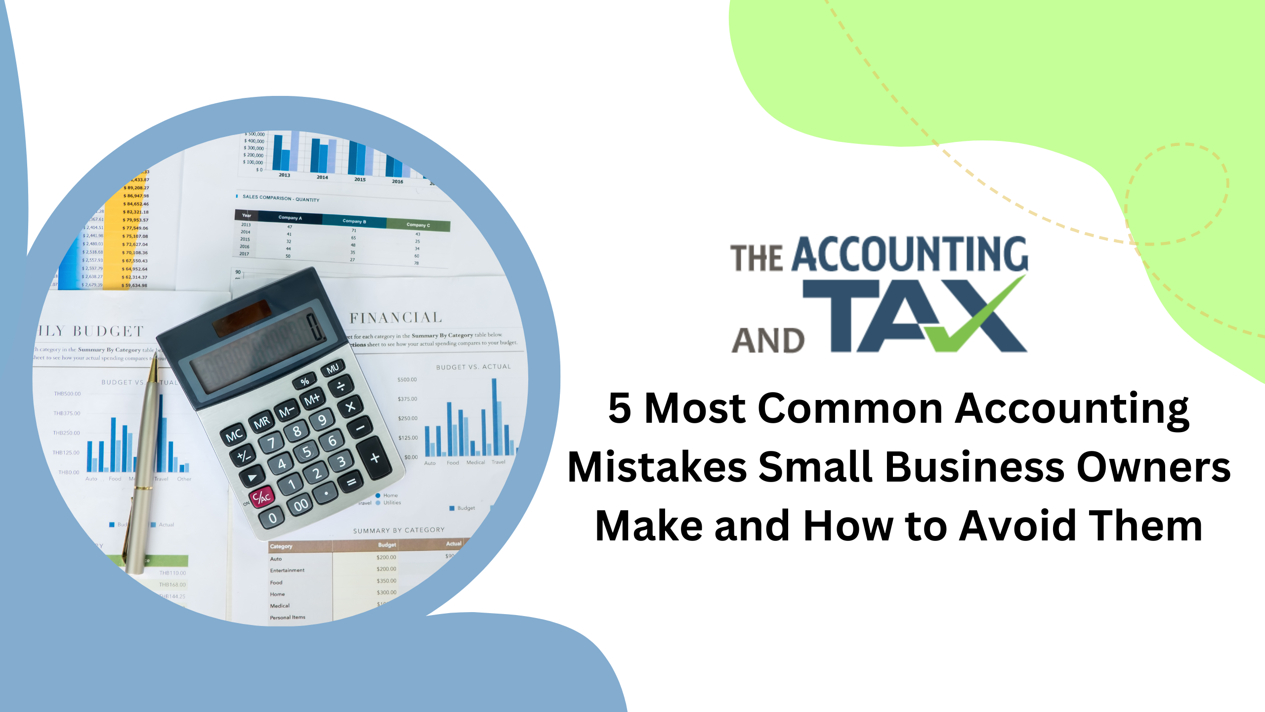 Common Accounting Mistakes